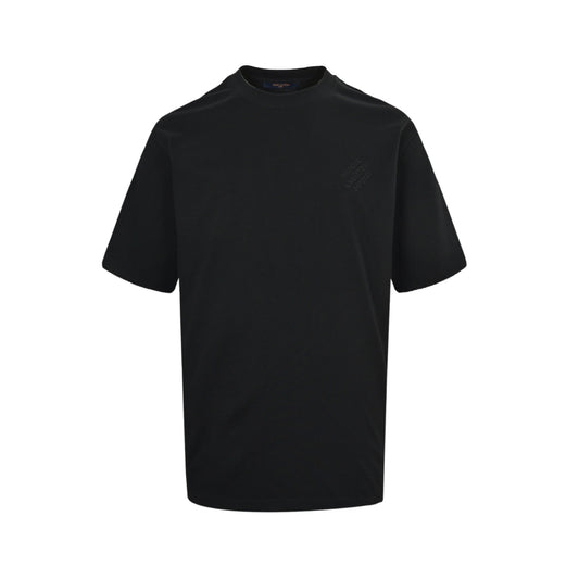 LouisVuitton/Louis Vuitton chest signature embroidered short sleeves