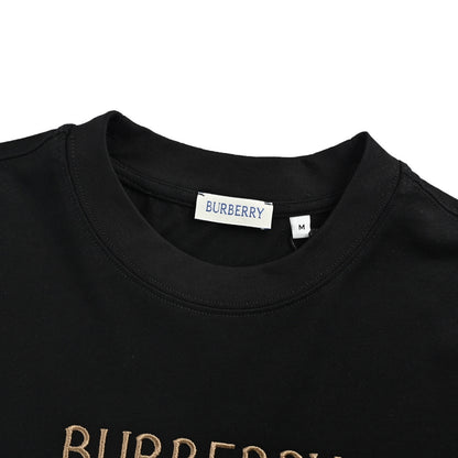 Burberry 26ss War Horse Knight Embroidered Logo Short Sleeve