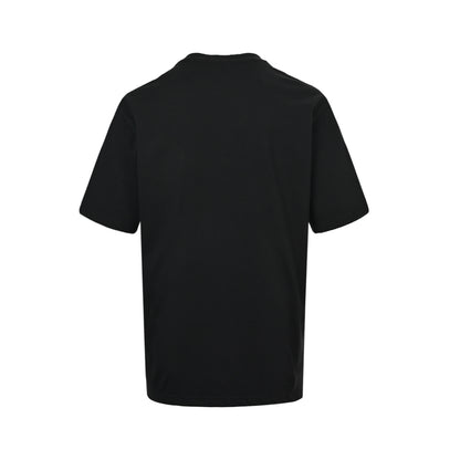 Dior 26ss CD letter floral embroidered short sleeves