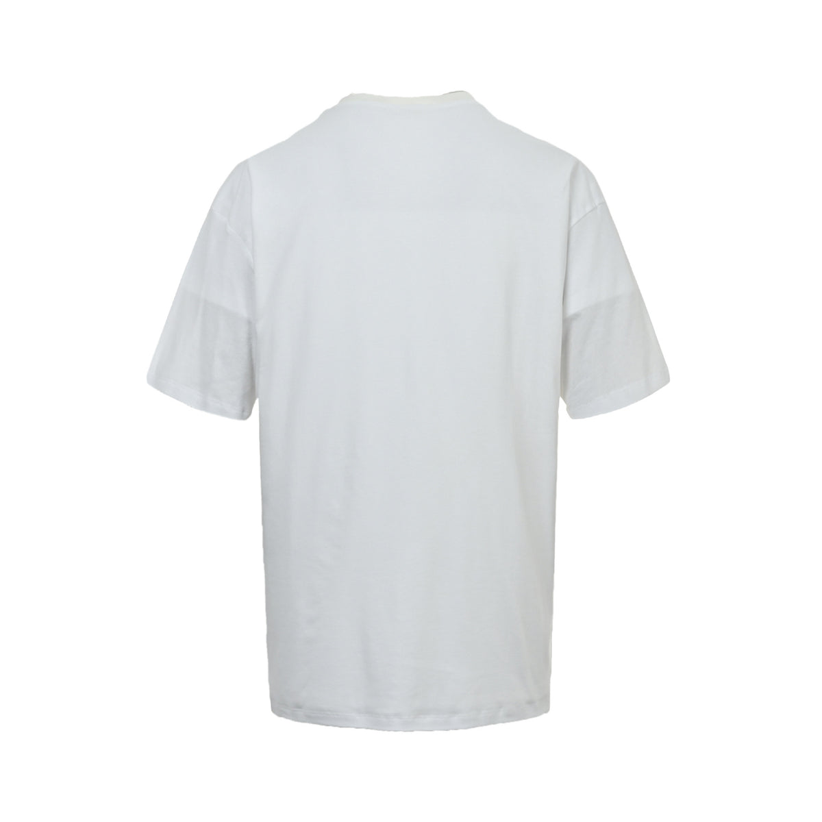 Celine 26ss fake two-piece glue printed double-layer short sleeves