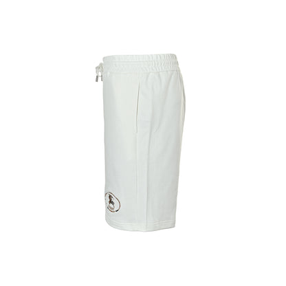 Burberry plaid circle embroidered war horse shorts