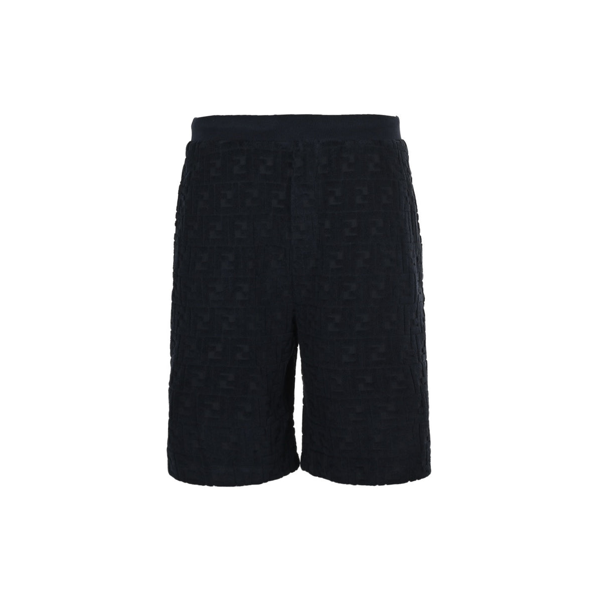 Fendi 25ss FF concave and convex jacquard towel shorts
