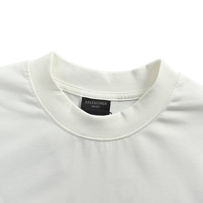 Balenciaga/Balanciaga ski logo printed short sleeves