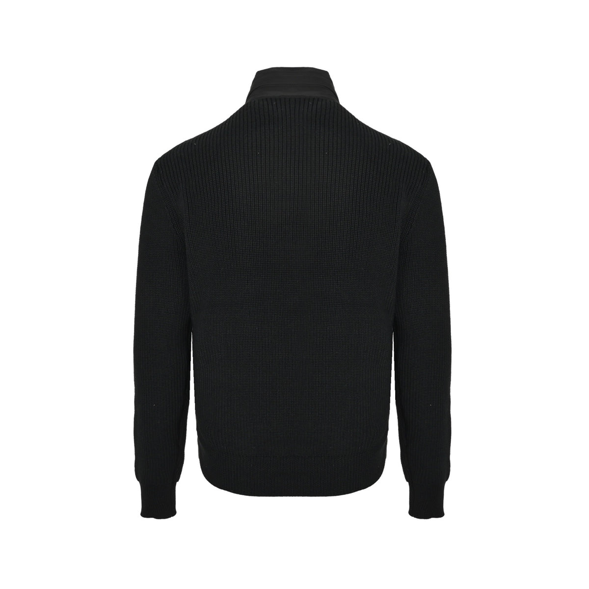 Moncler/Mask quilted knitted patchwork down jacket