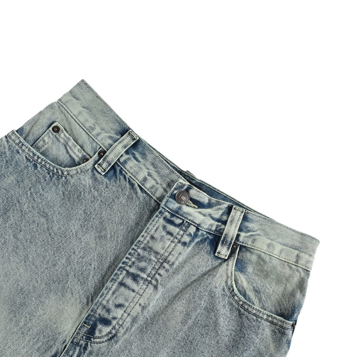 Balenciaga/Balanciaga Baggy ice blue denim trousers