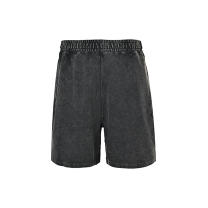 Bape 26ss ape head small logo embroidered washed shorts