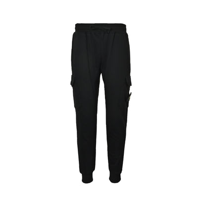 Stone Island cotton logo cargo trousers