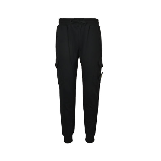 Stone Island cotton logo cargo trousers