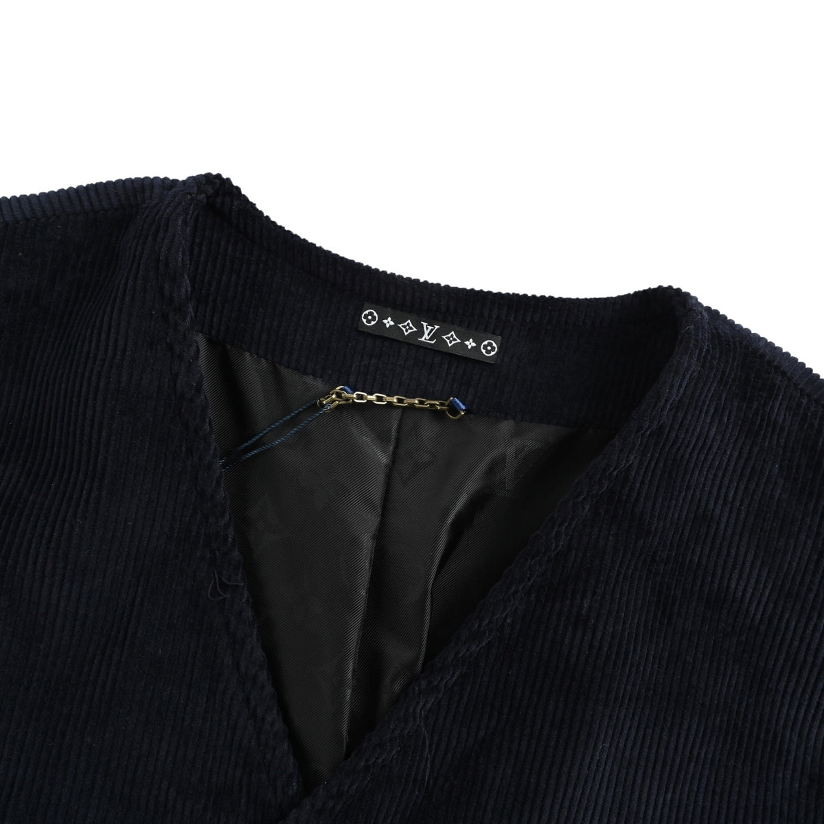 Louis Vuitton corduroy V-neck jacket