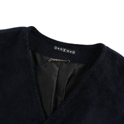 Louis Vuitton corduroy V-neck jacket