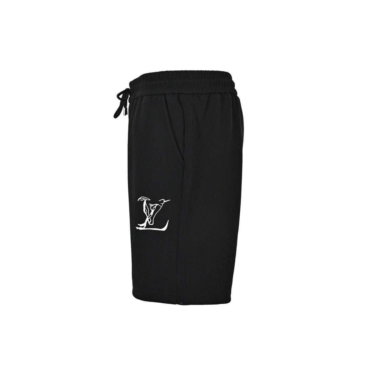 LouisVuitton/Louis Vuitton double logo embroidered shorts