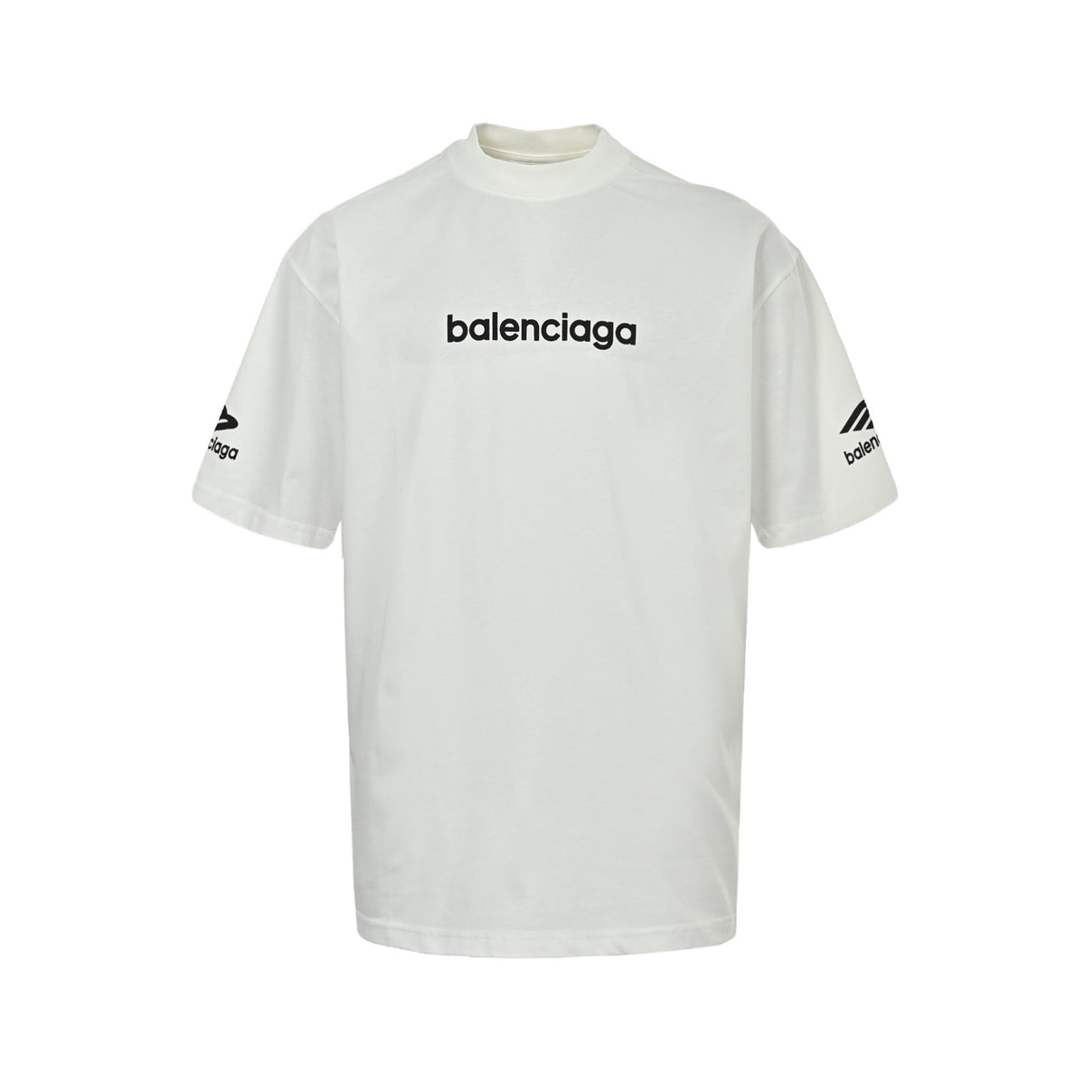 Balenciaga/Balanciaga ski logo printed short sleeves