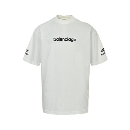 Balenciaga/Balanciaga ski logo printed short sleeves