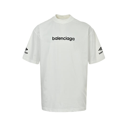 Balenciaga/Balanciaga ski logo printed short sleeves