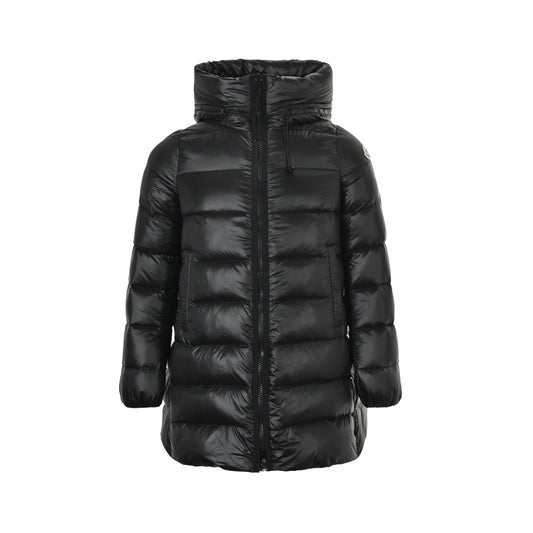 Moncler/Meng Mouth Women's Mid-Length Hooded Down Jacket