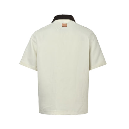 Louis Vuitton 26ss logo web short-sleeved shirt
