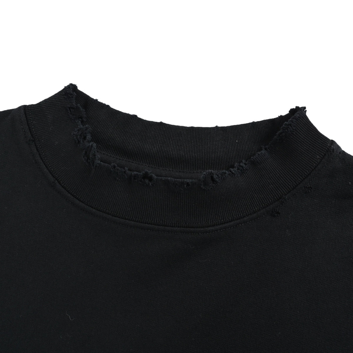 Balenciaga round neck sweatshirt with letter embroidery on the back neck