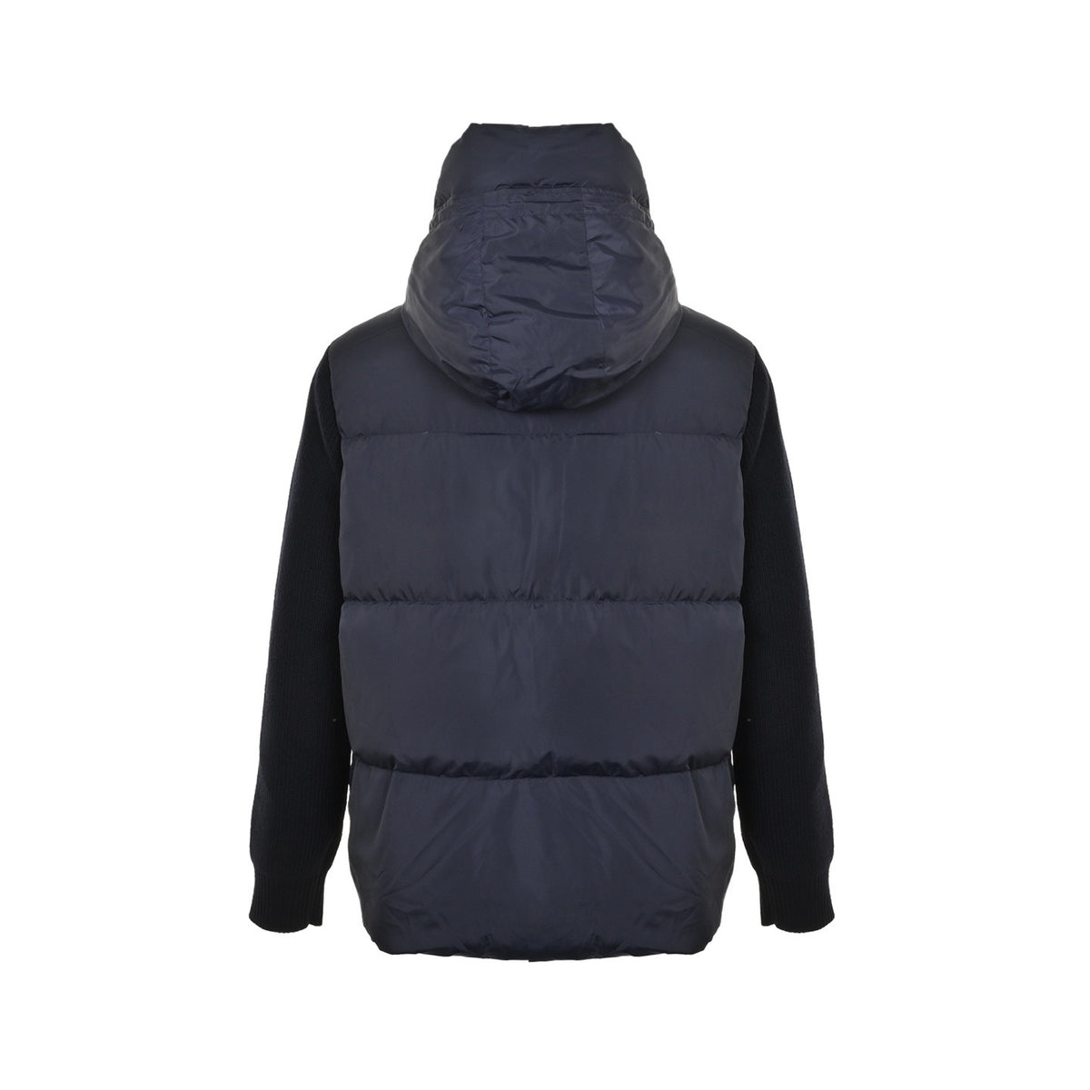 Canada Goose 25Fw armband knitted patchwork hooded down jacket