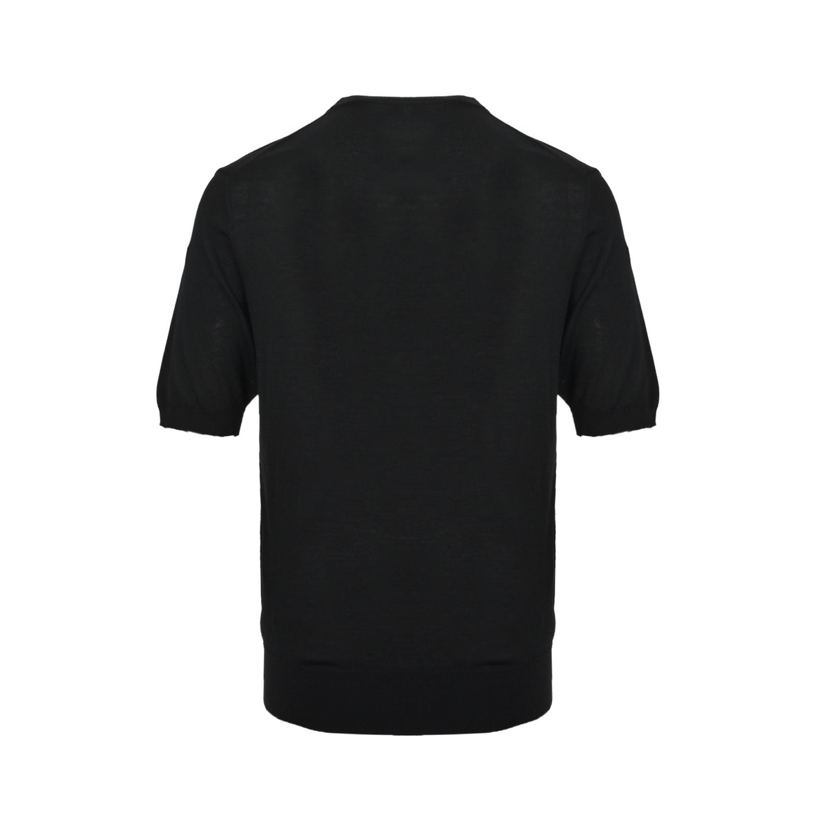 Prada knitted short sleeves with logo embroidered on the chest
