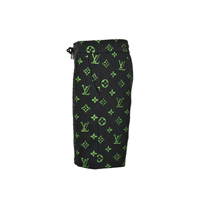 Louis Vuitton 26ss presbyopic logo burnt shorts