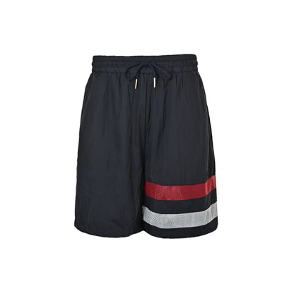 Thom Browne/Thom Brown red, white and blue ribbon beach shorts