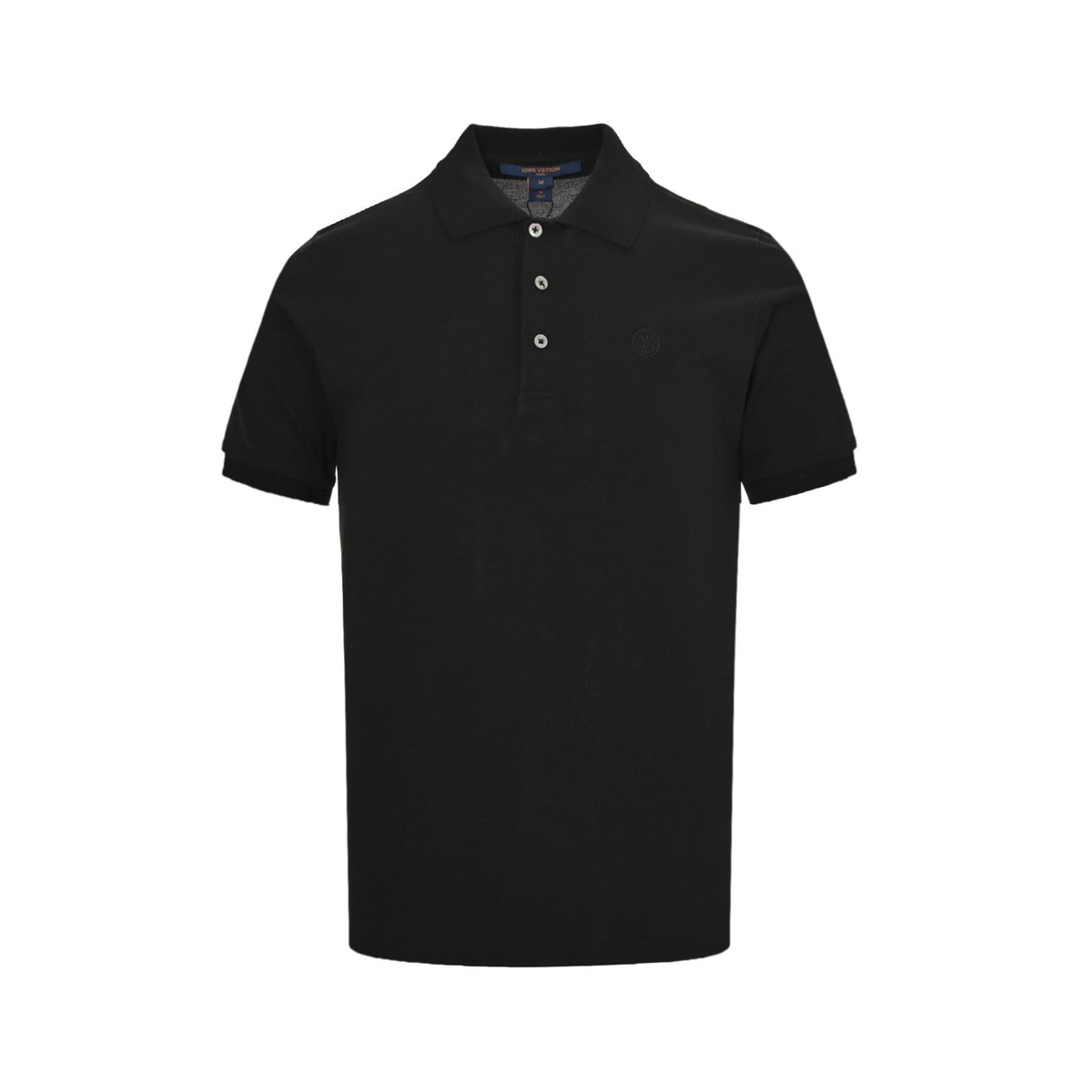 Louis Vuitton classic embroidered letter small label Polo short sleeves