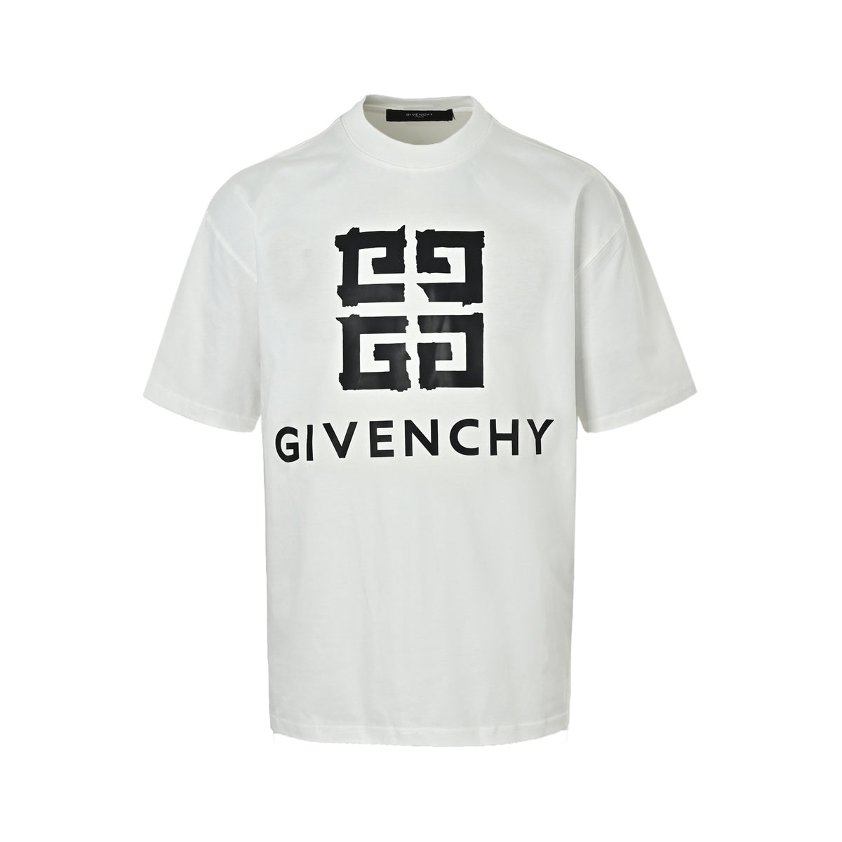 GIVENCHY 4G four-square letter print short-sleeve