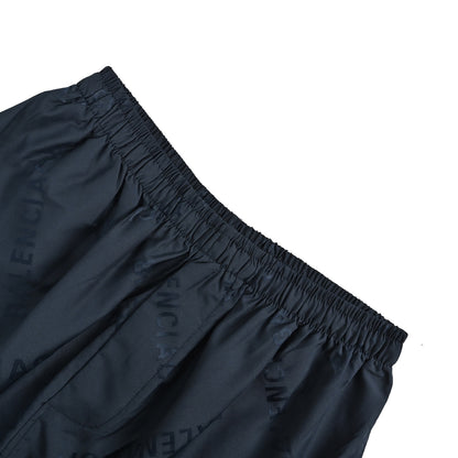Balenciaga 25ss all-over printed dark pattern jacquard shorts