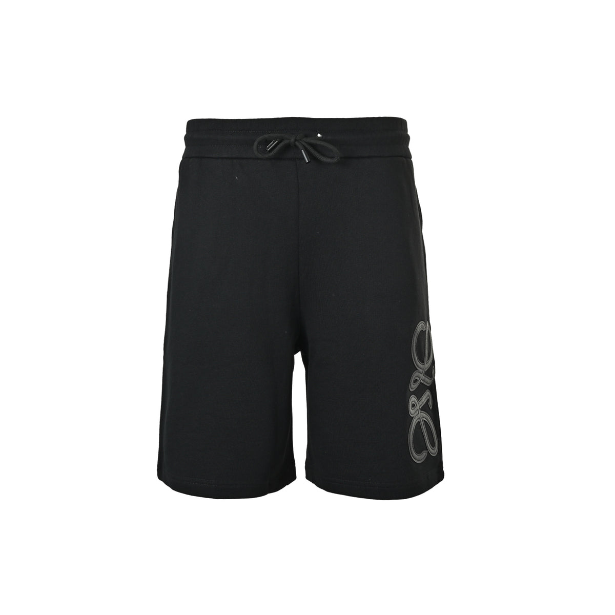 Loewe/Luo Yiwei dark pattern leather shorts