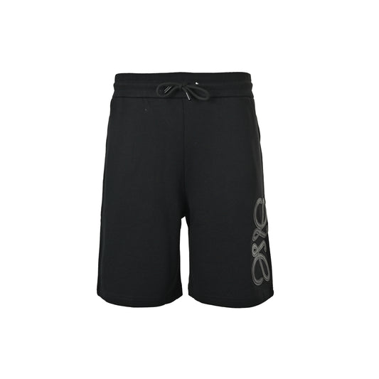 Loewe/Luo Yiwei dark pattern leather shorts