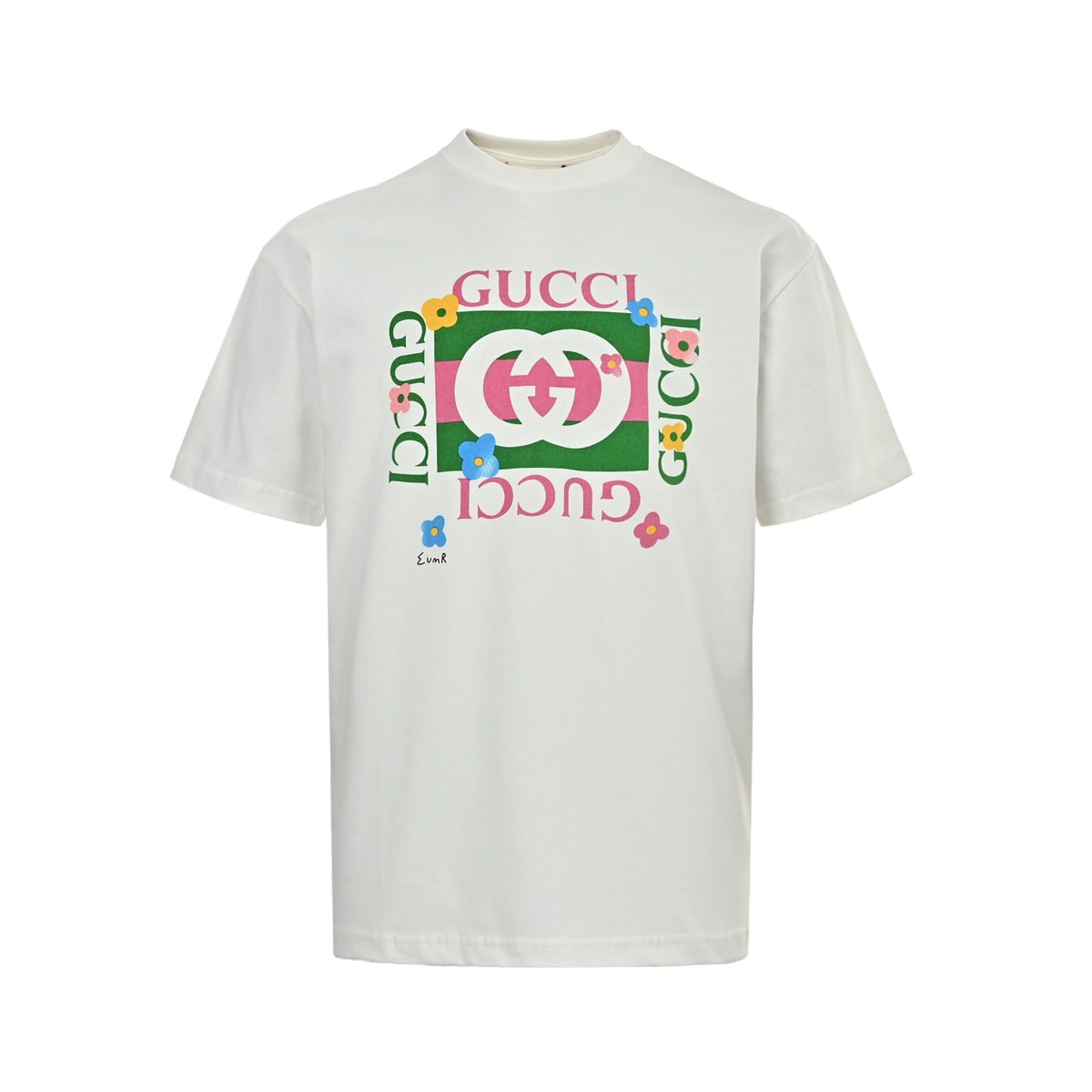 Gucci 26ss fun cartoon series short sleeves
