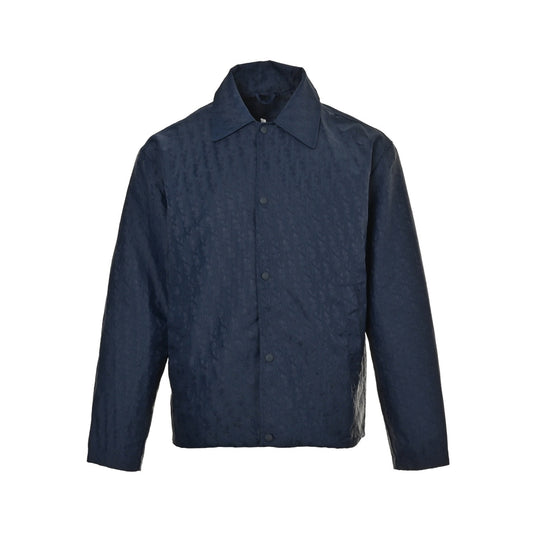 Dior 25Fw all-over printed old flower jacquard jacket