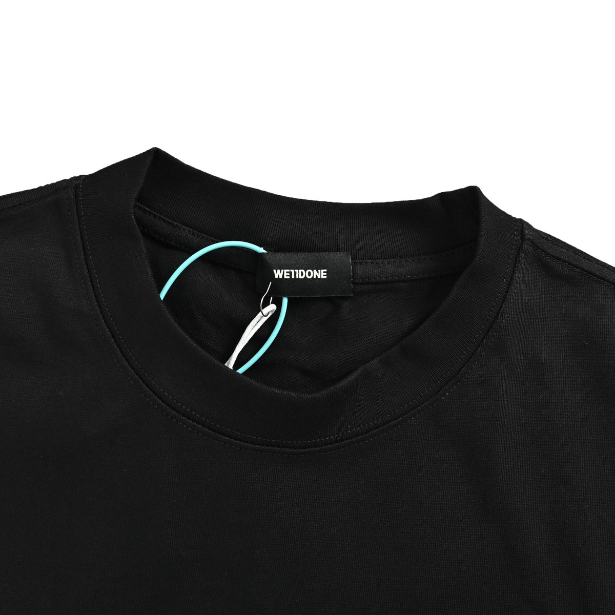 We11 Done Wave simple letter logo printed short sleeves