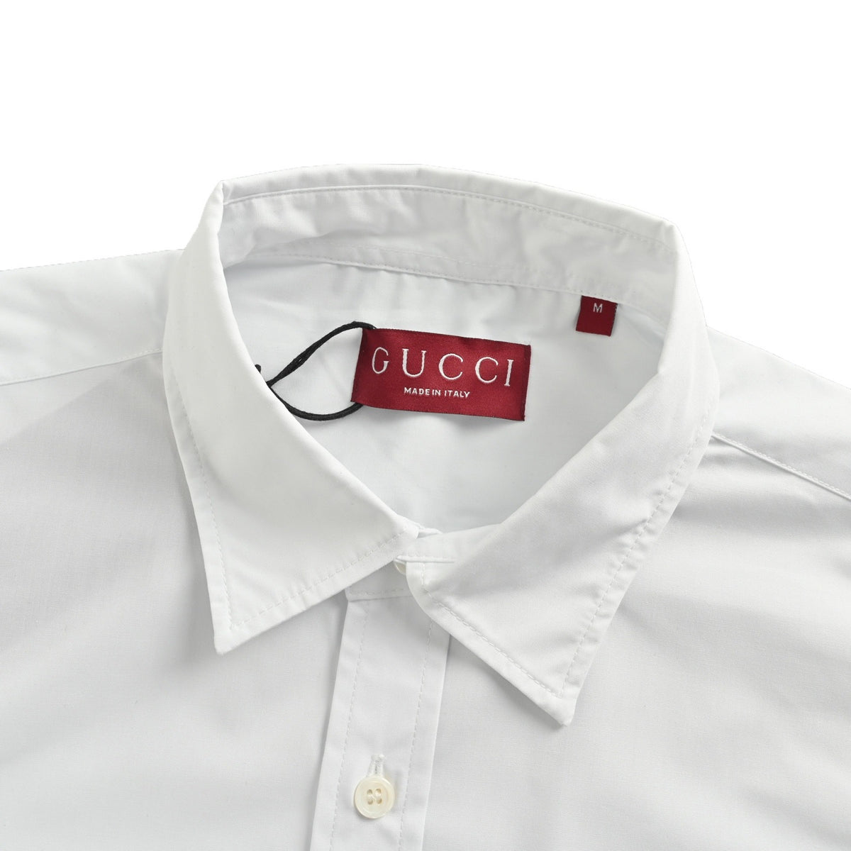 Gucci anchor embroidered shirt