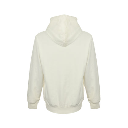 Louis Vuitton 25Fw presbyopic embroidered half-body patchwork hooded sweatshirt