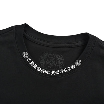 Chrome Hearts Sanskrit cross printed short sleeves
