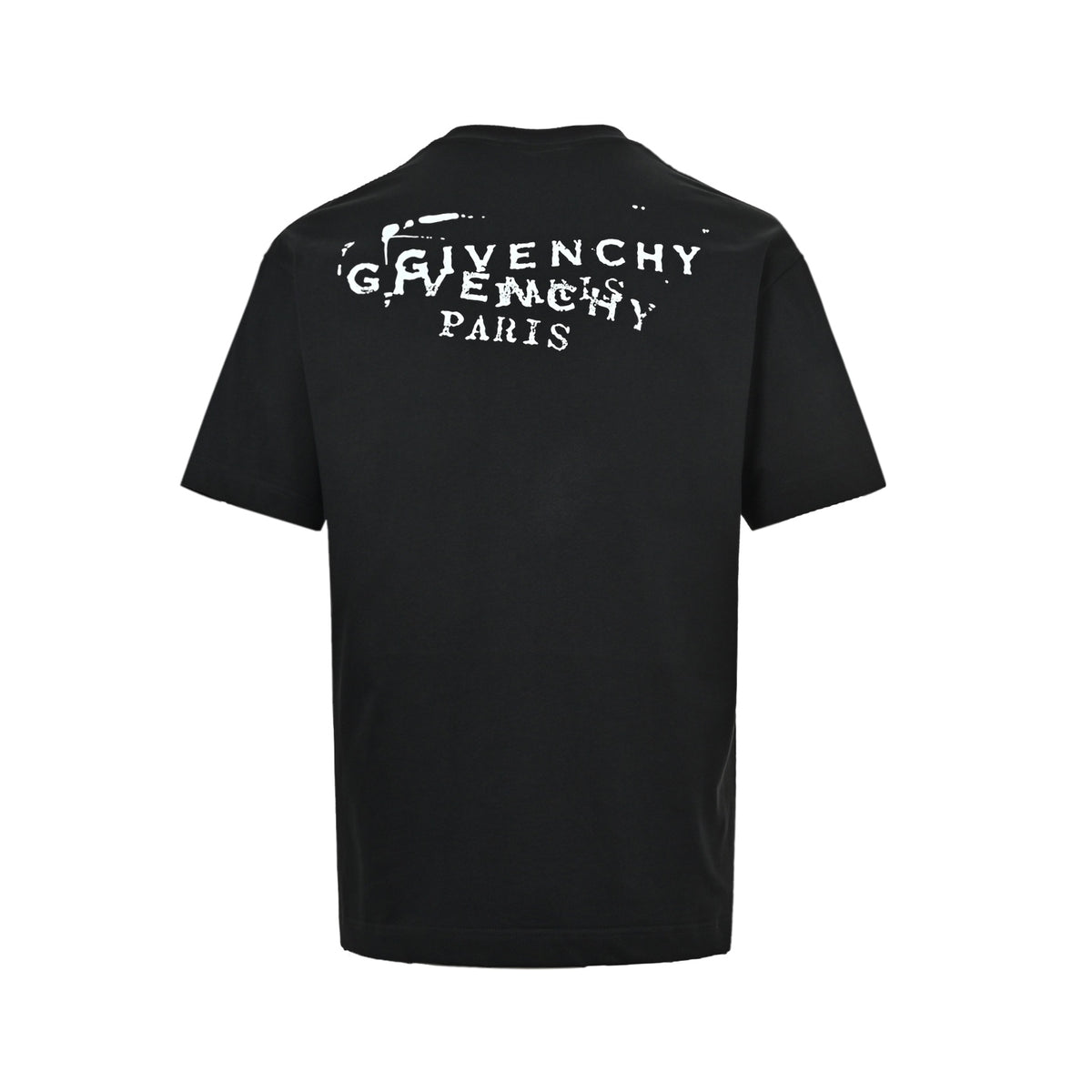 GIVENCHY mottled letter print short sleeves