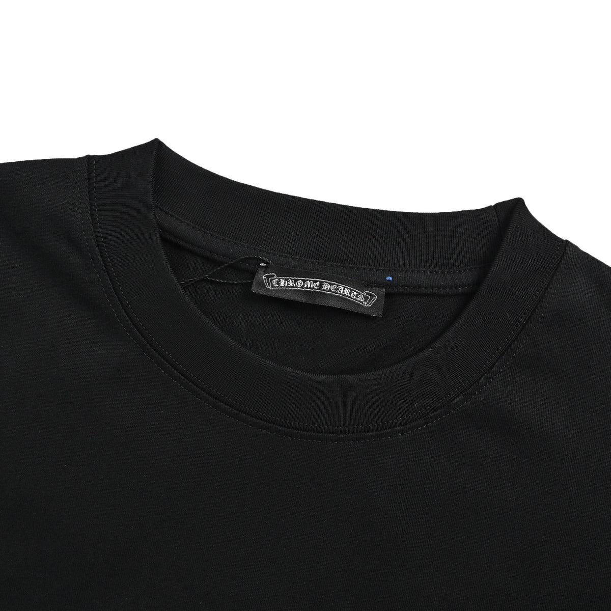 Chrome Hearts/Chrome Heart 26ss hardware leather label cross embroidered short sleeves