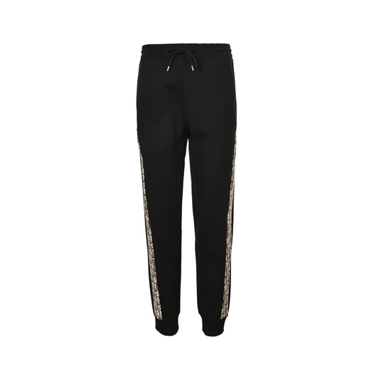 Dior 25Fw contrasting color stitching presbyopia letter all over printed suit trousers