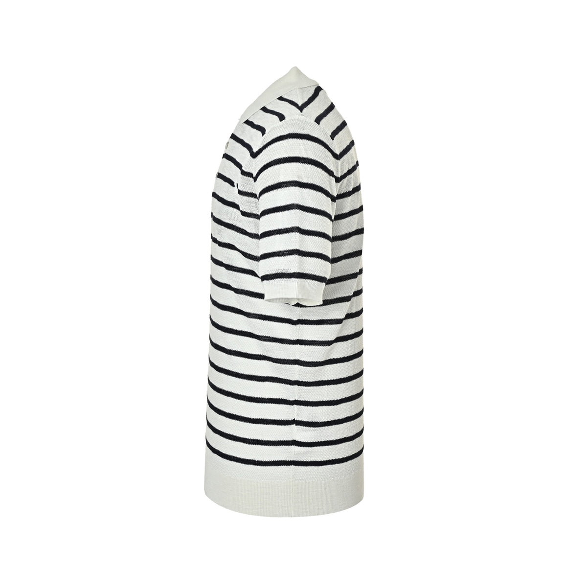 Ralph Lauren pony logo striped knitted Polo short sleeves