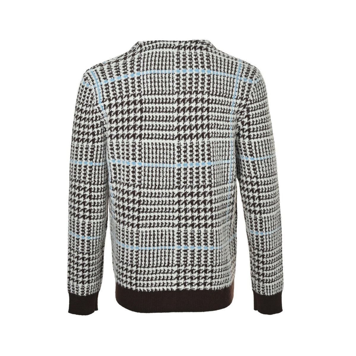 Louis Vuitton 25Fw houndstooth sweater cardigan