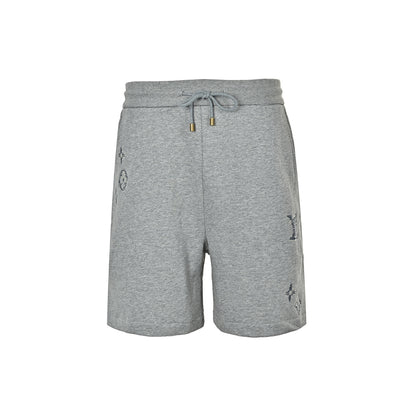 Louis Vuitton sketch presbyopic embroidered shorts