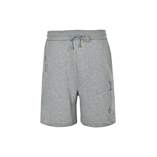 Louis Vuitton sketch presbyopic embroidered shorts