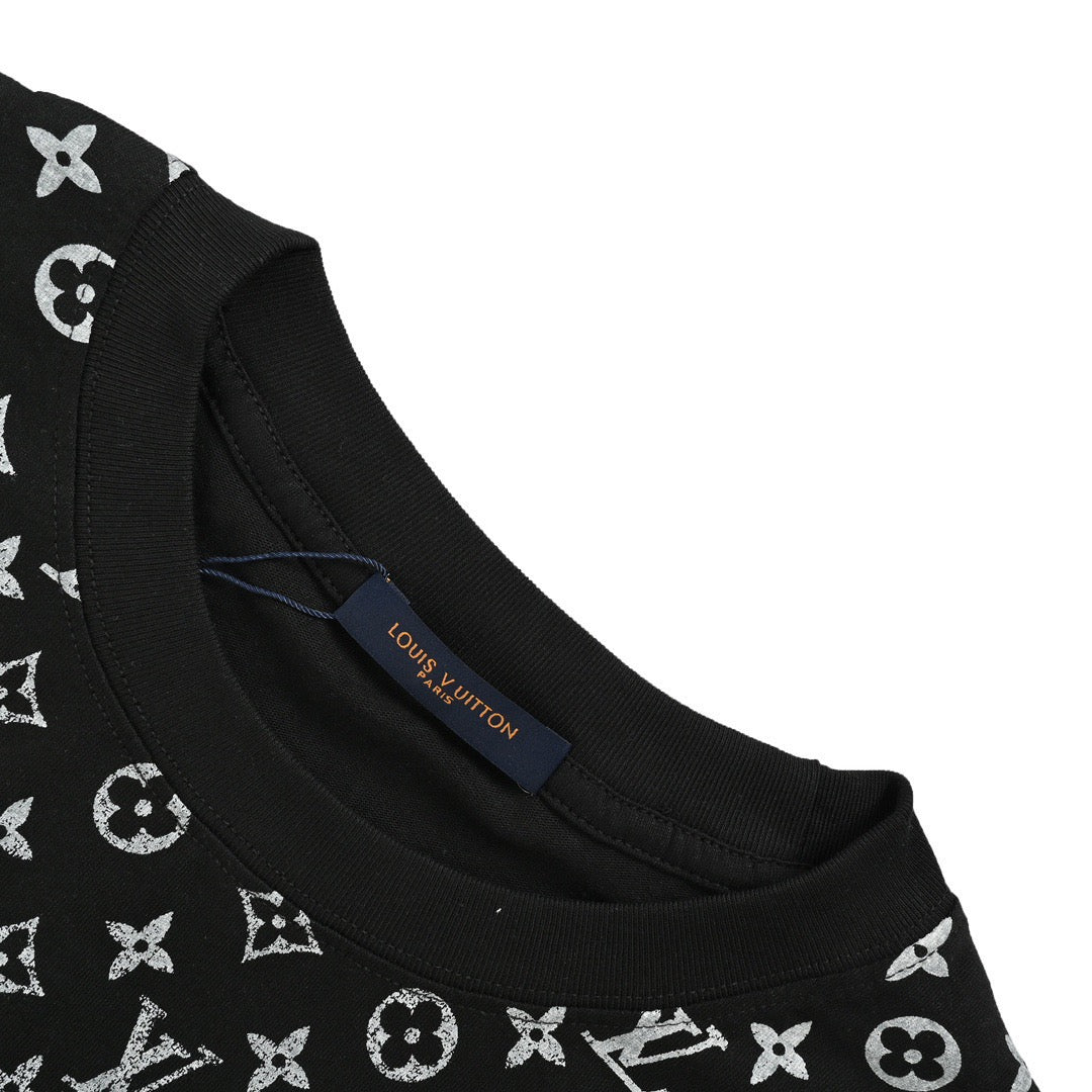 Louis Vuitton 24ss presbyopic gradient printed short sleeves