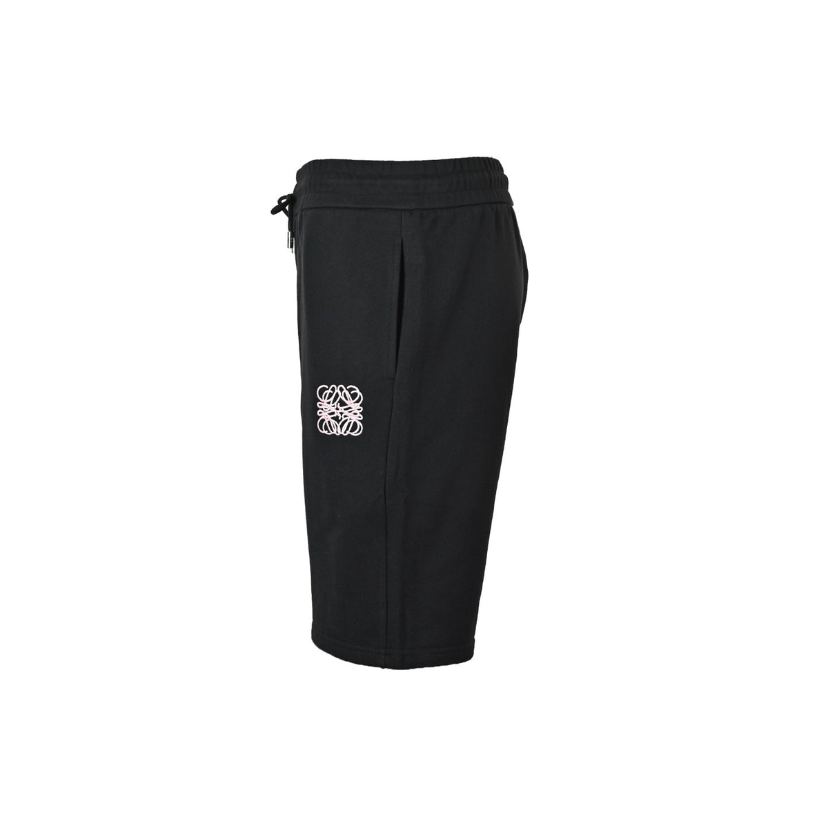 Loewe/Loewewe overlapping logo embroidered shorts
