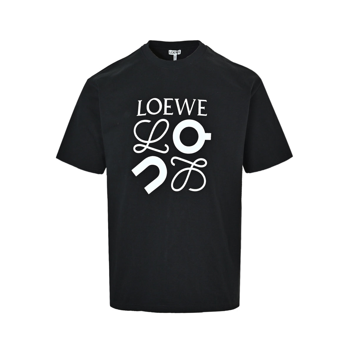 Loewe/Luo Yiwei Angpao joint printed logo short sleeves
