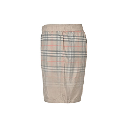 Burberry 26ss gradient plaid beach shorts
