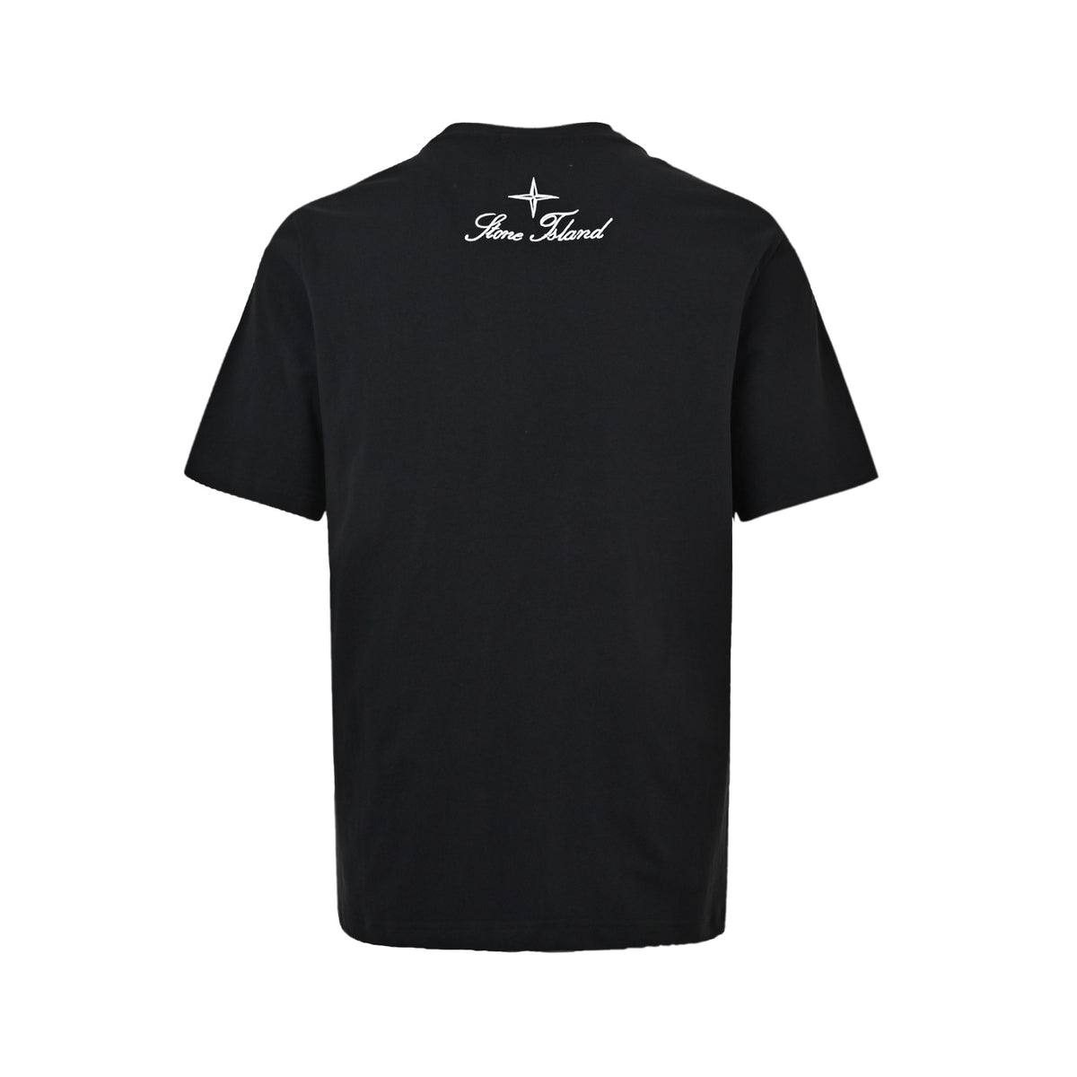 Stone Island chest pocket round neck short sleeves