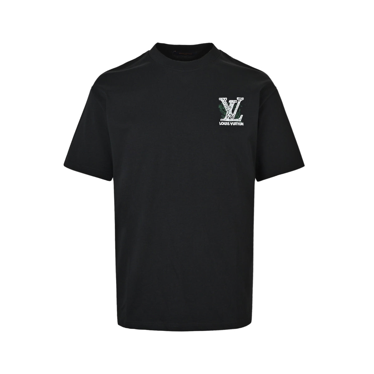 Louis Vuitton inkjet presbyopic line logo embroidered short sleeves