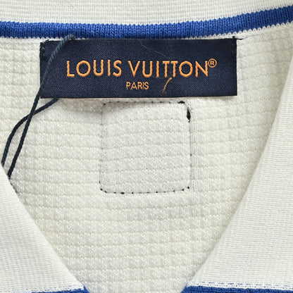 Louis Vuitton pocket logo embroidered knitted short-sleeved shirt
